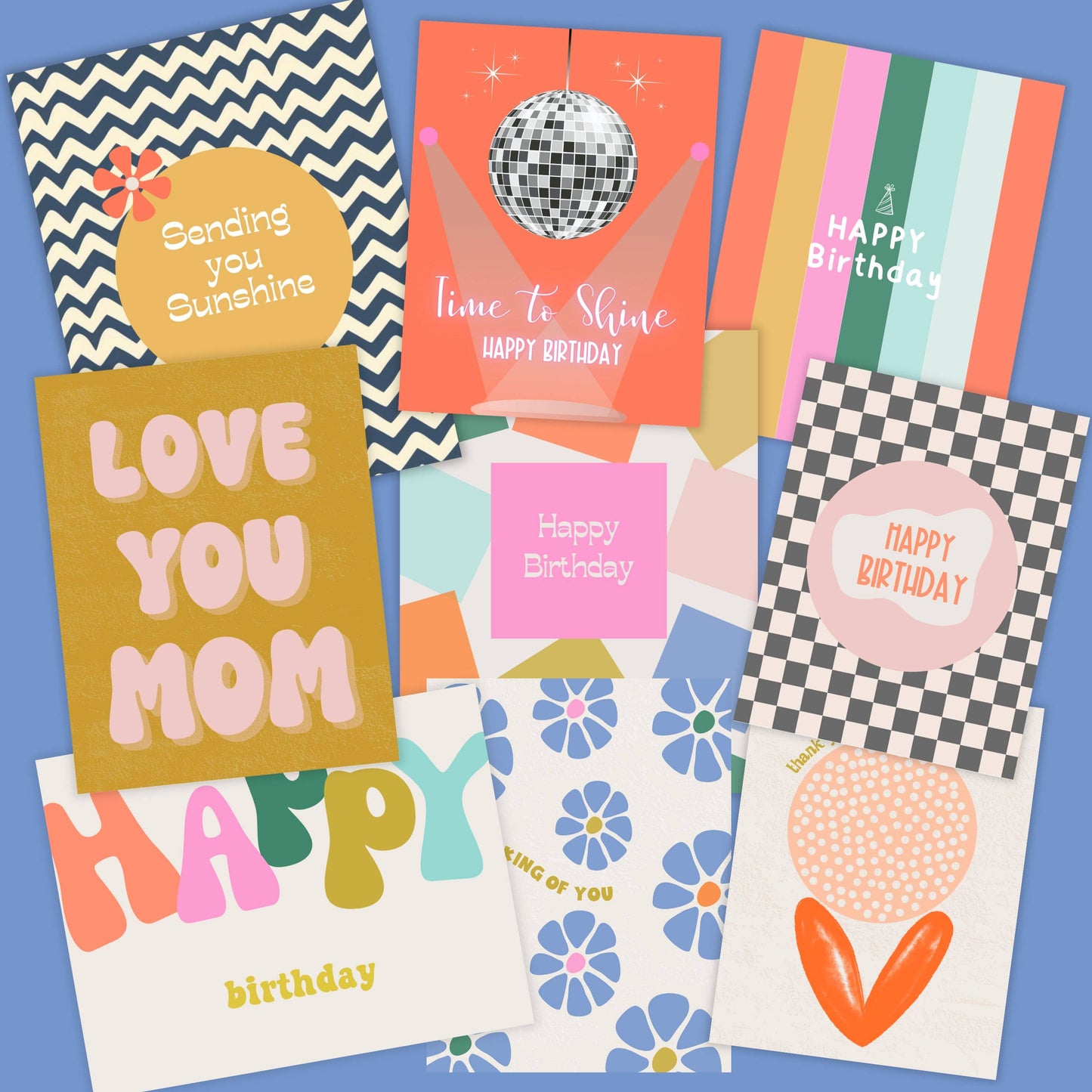 Jolly Rae - Yay Yay Yay Greeting Card