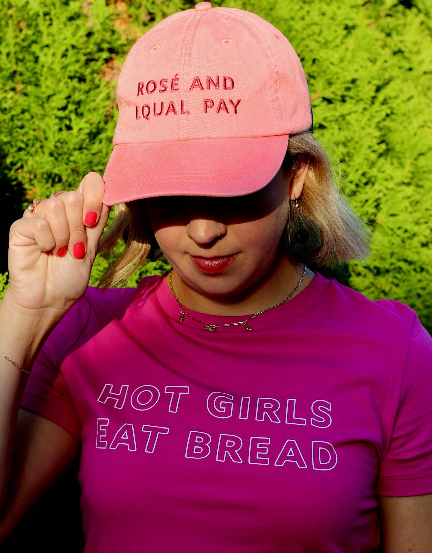 Hot Girls Eat Bread Tee
