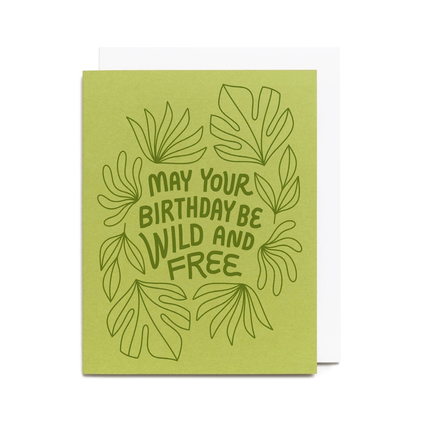 Worthwhile Paper - Wild & Free Birthday Card