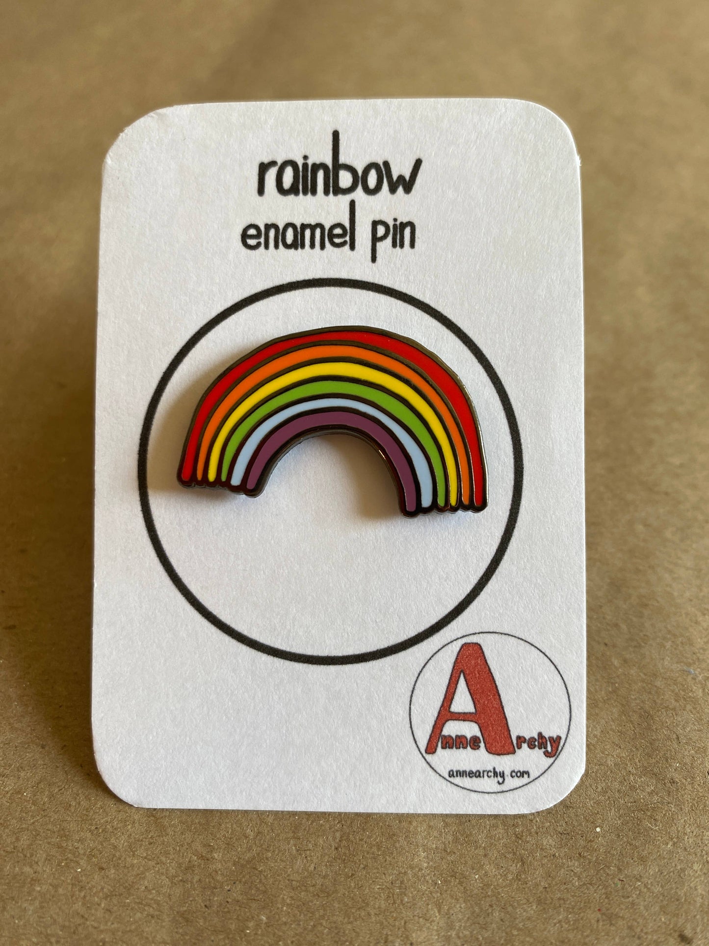 Rainbow Enamel Pin