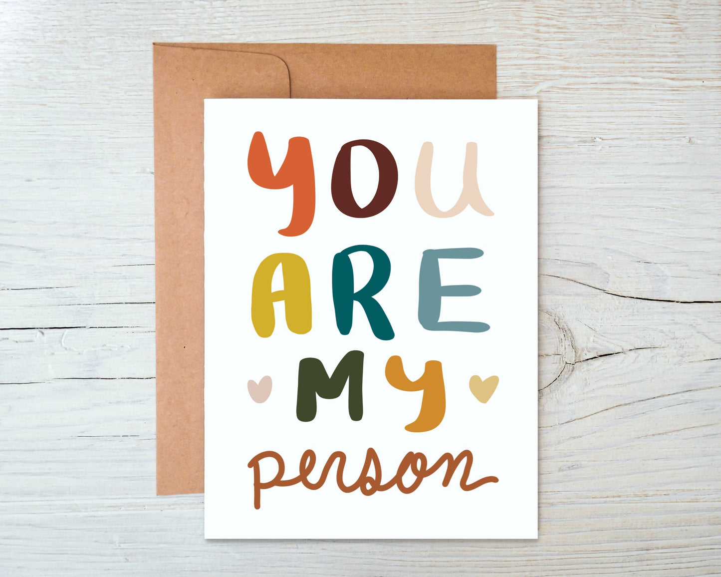 Marigold Press - You Are My Person - Valentine’s Day or Anniversary Card