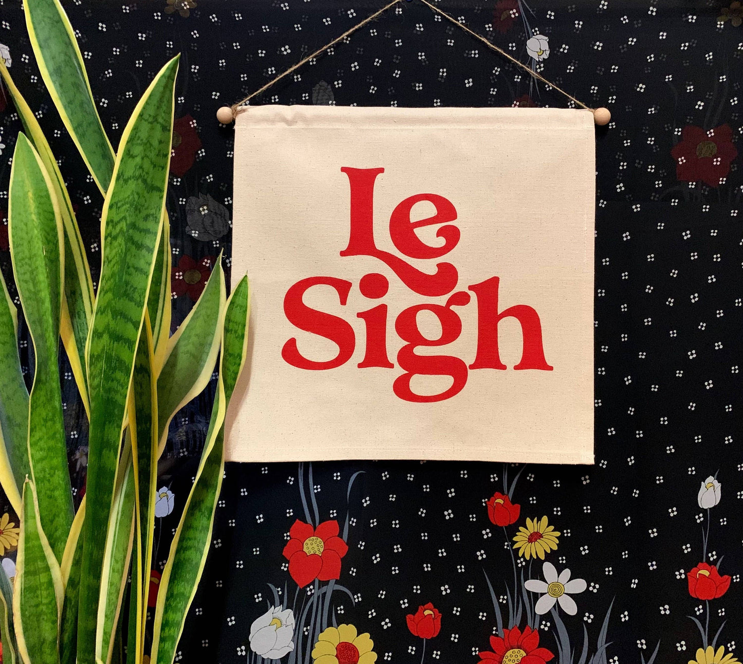 Le Sigh Wall Banner