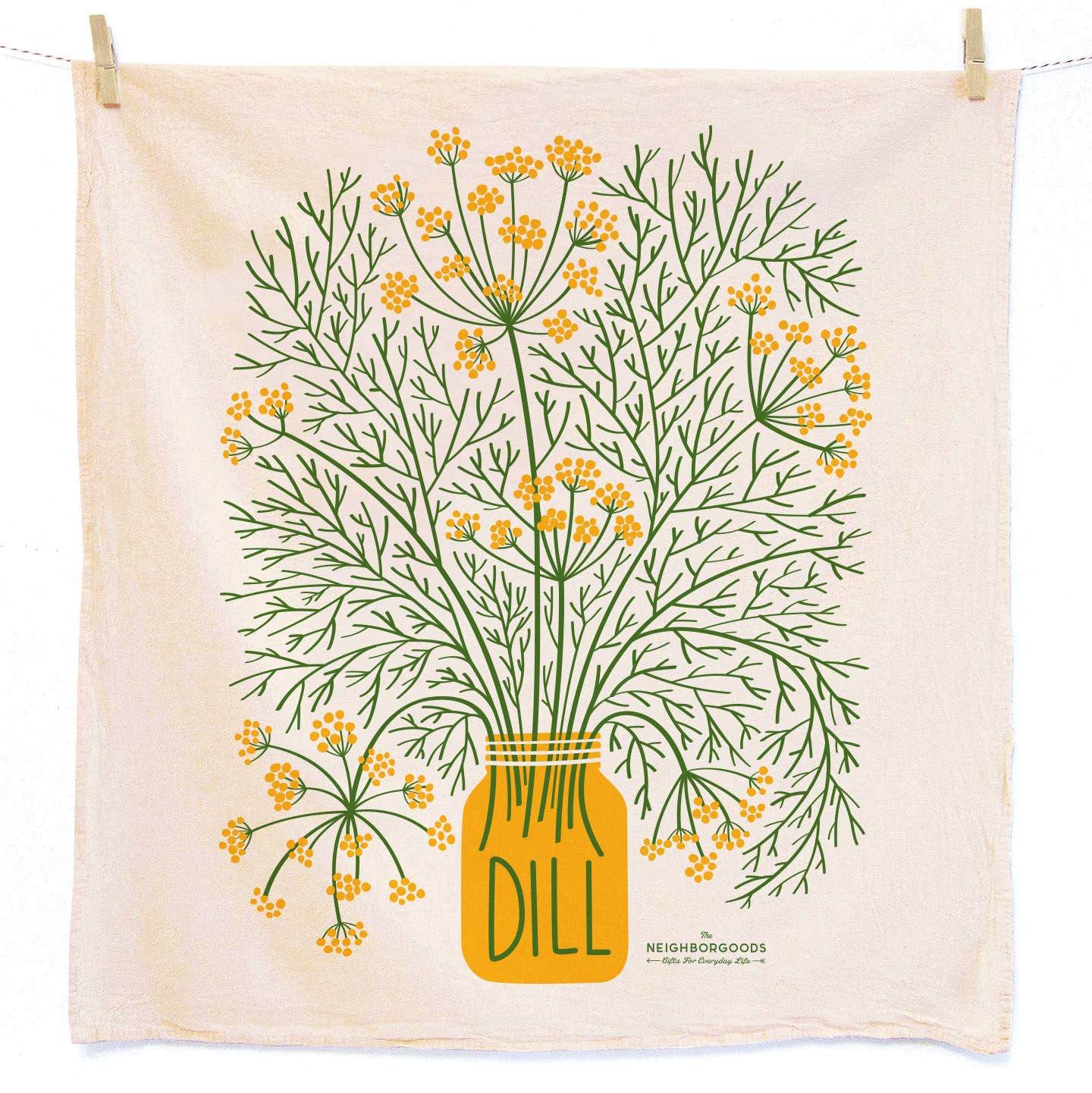 The Neighborgoods - Dill Tea Towel