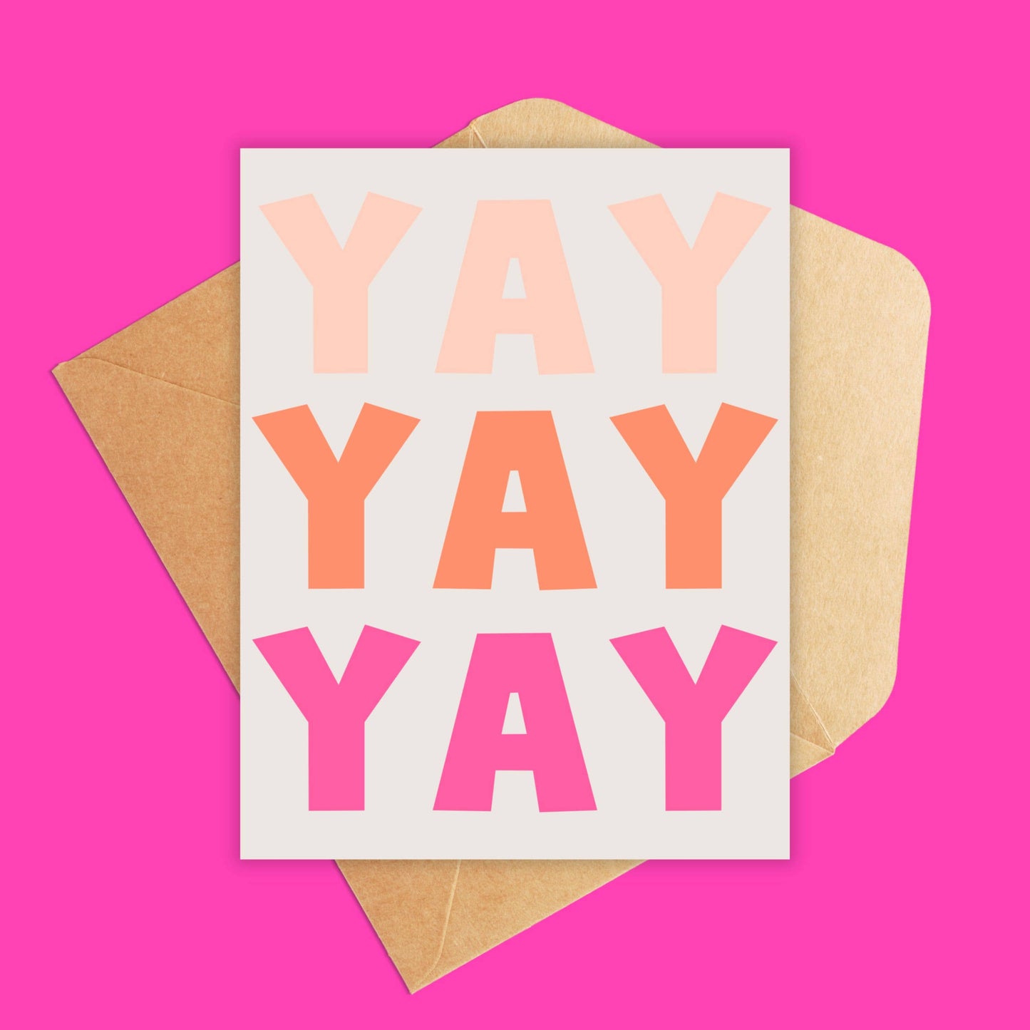 Jolly Rae - Yay Yay Yay Greeting Card