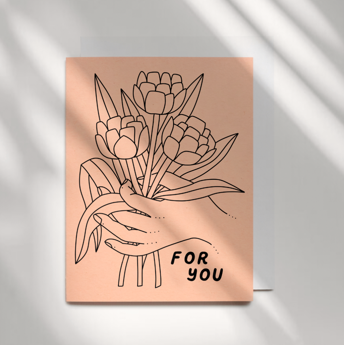 Worthwhile Paper - For You Flowers Card