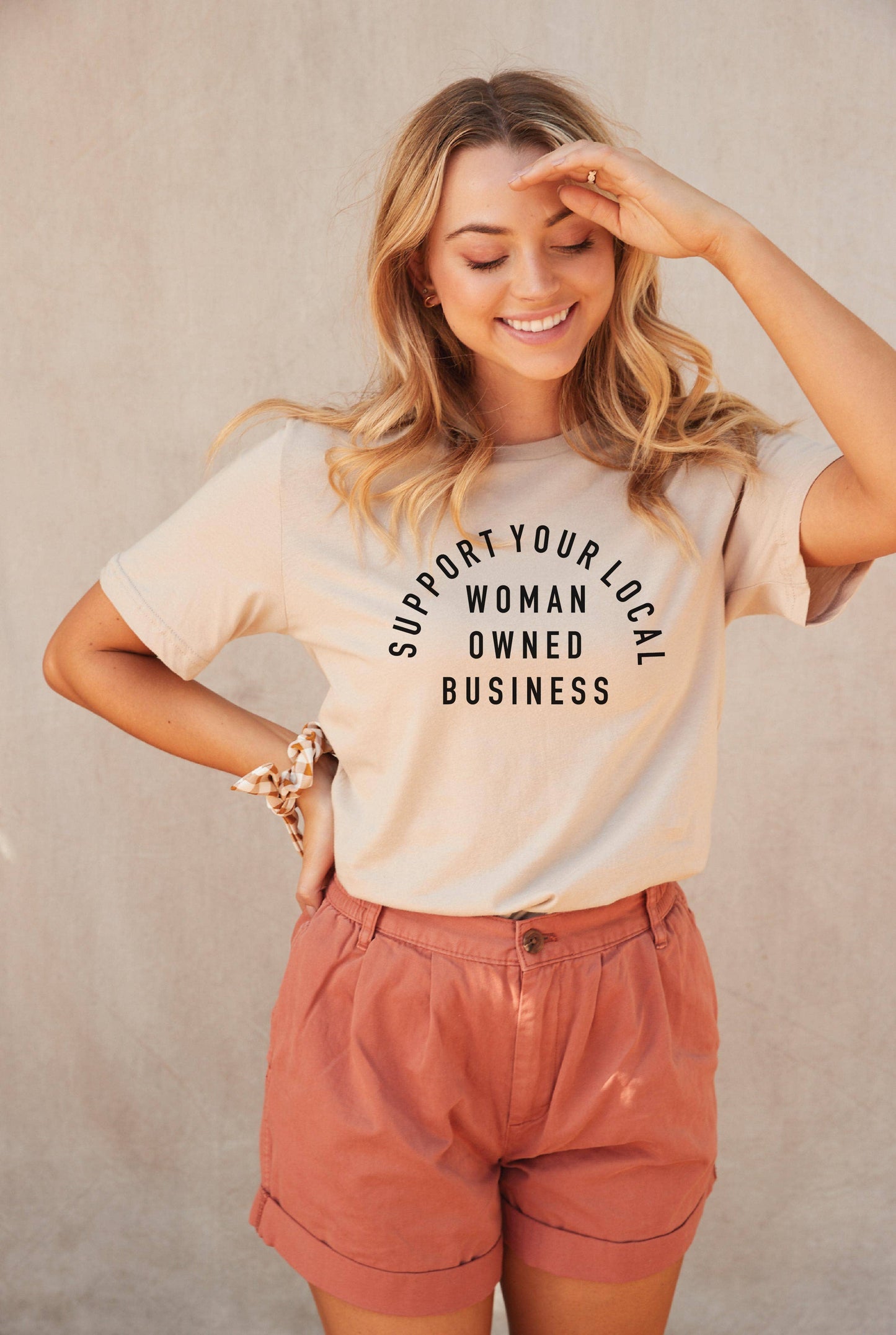 OAT COLLECTIVE - SUPPORT YOUR LOCAL WOMAN OWNED BUSINESS Graphic T-Shirt: VINTAGE WHITE / M