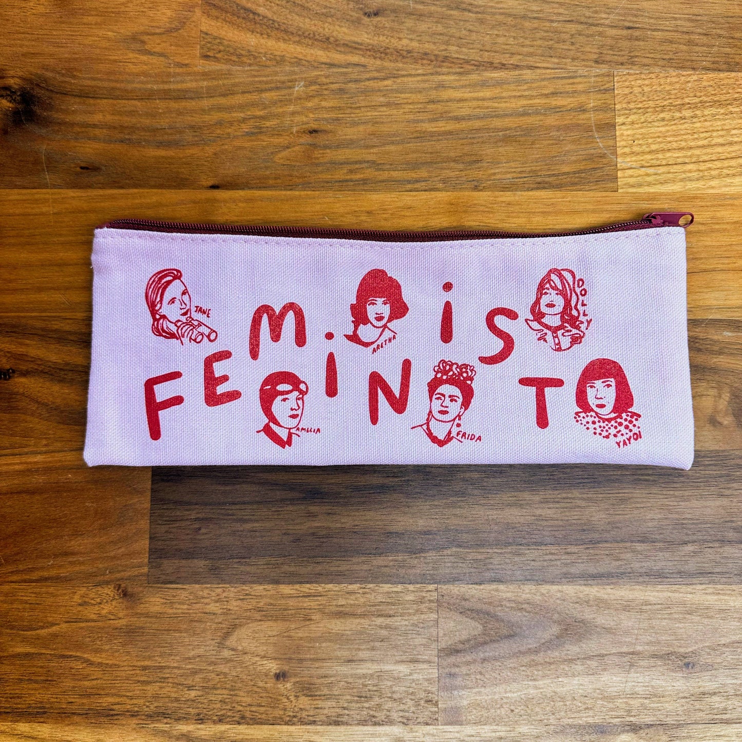Wolf & Wren Press - 'Feminist' Pencil Pouch