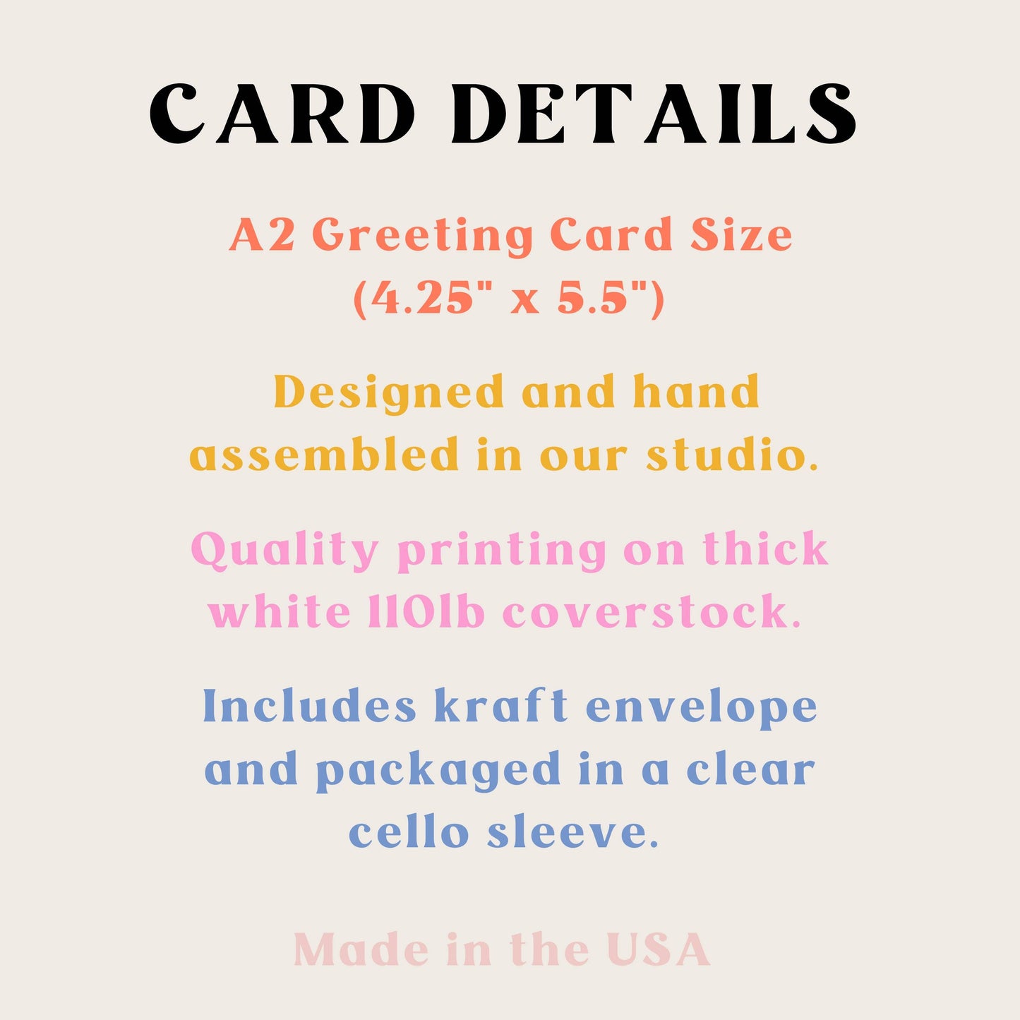 Jolly Rae - Yay Yay Yay Greeting Card