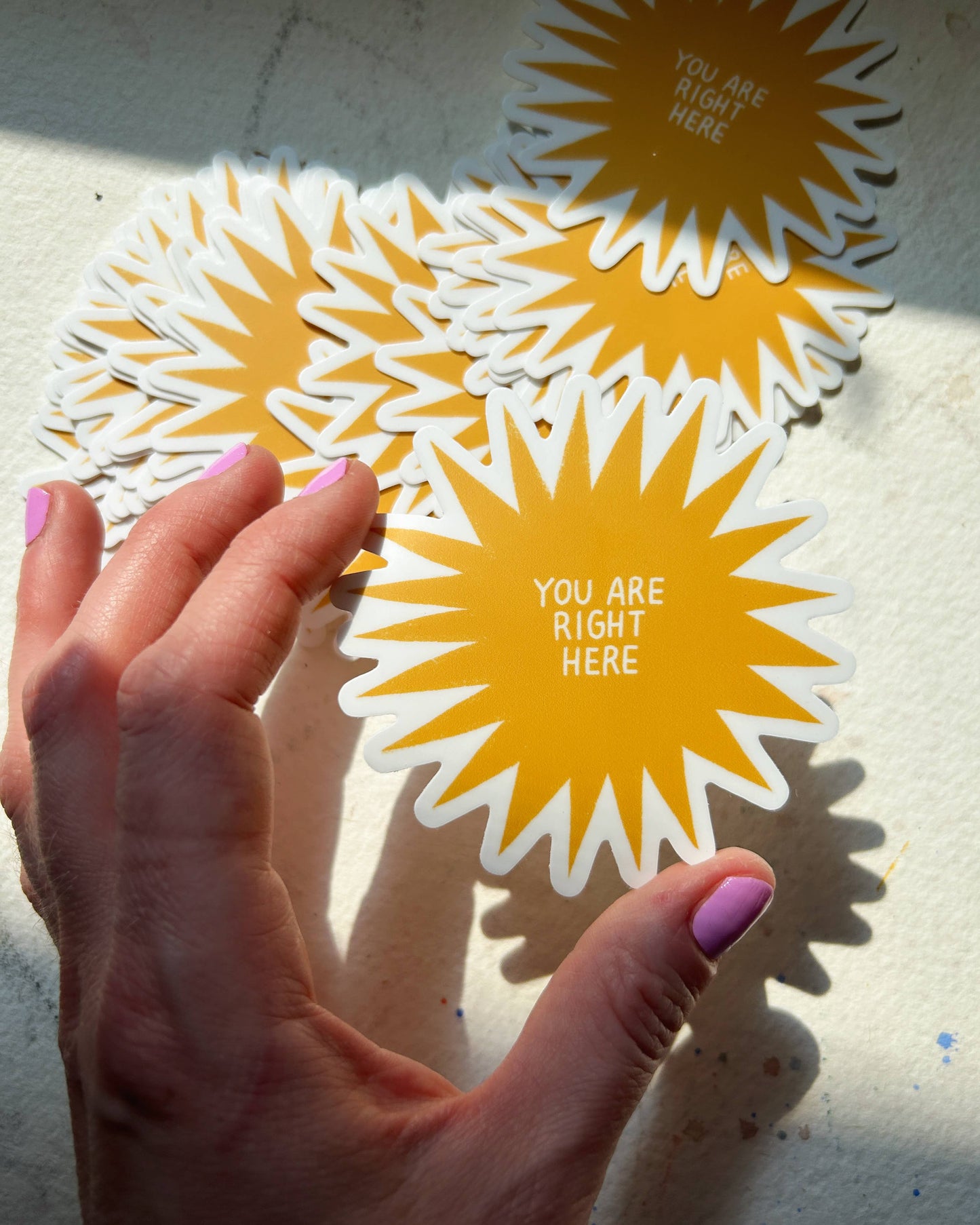 Rare Press - You Are Right Here Vinyl Sticker