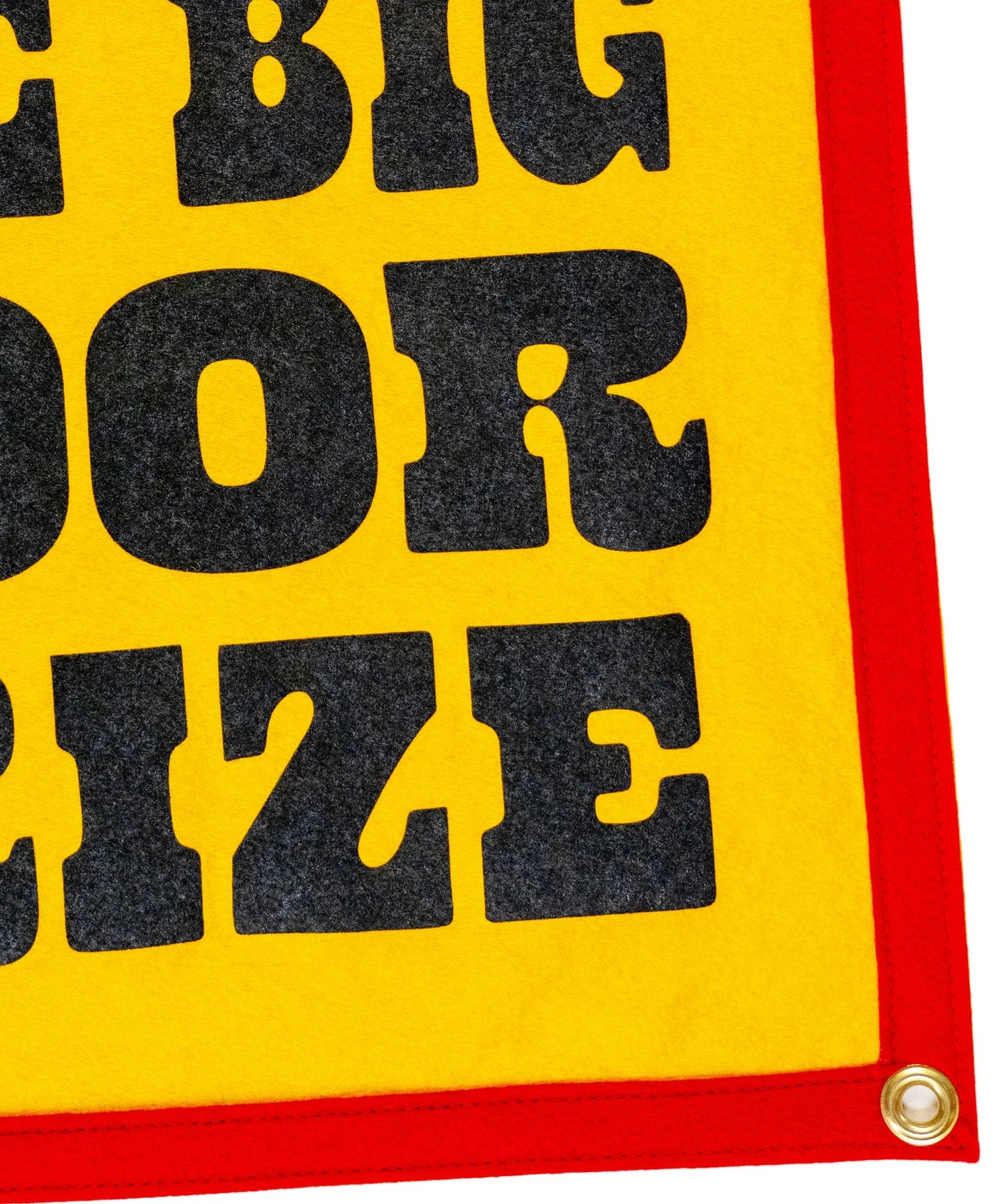 We're The Big Door Prize Camp Flag