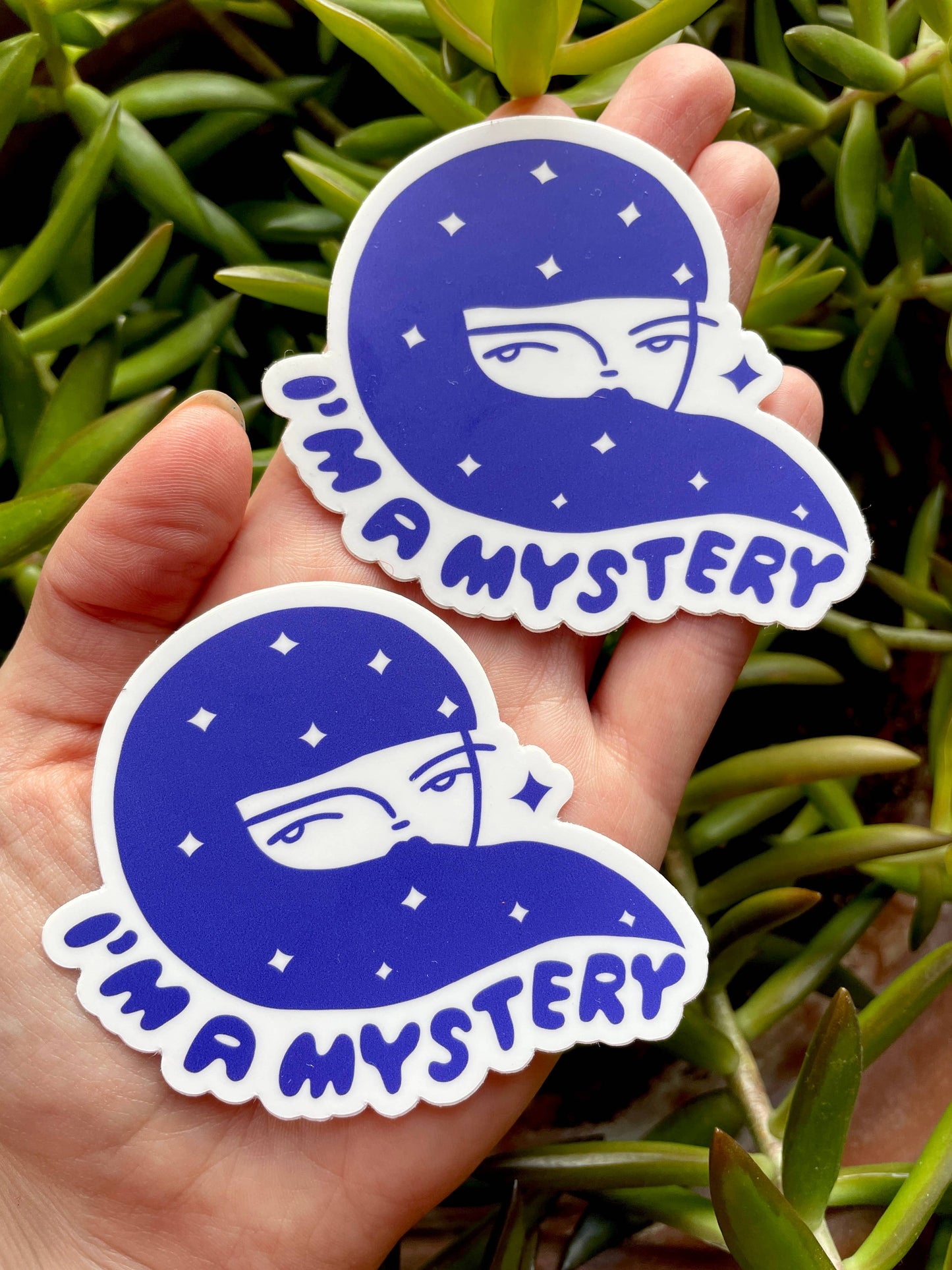 Rare Press - I’m a Mystery Vinyl Sticker