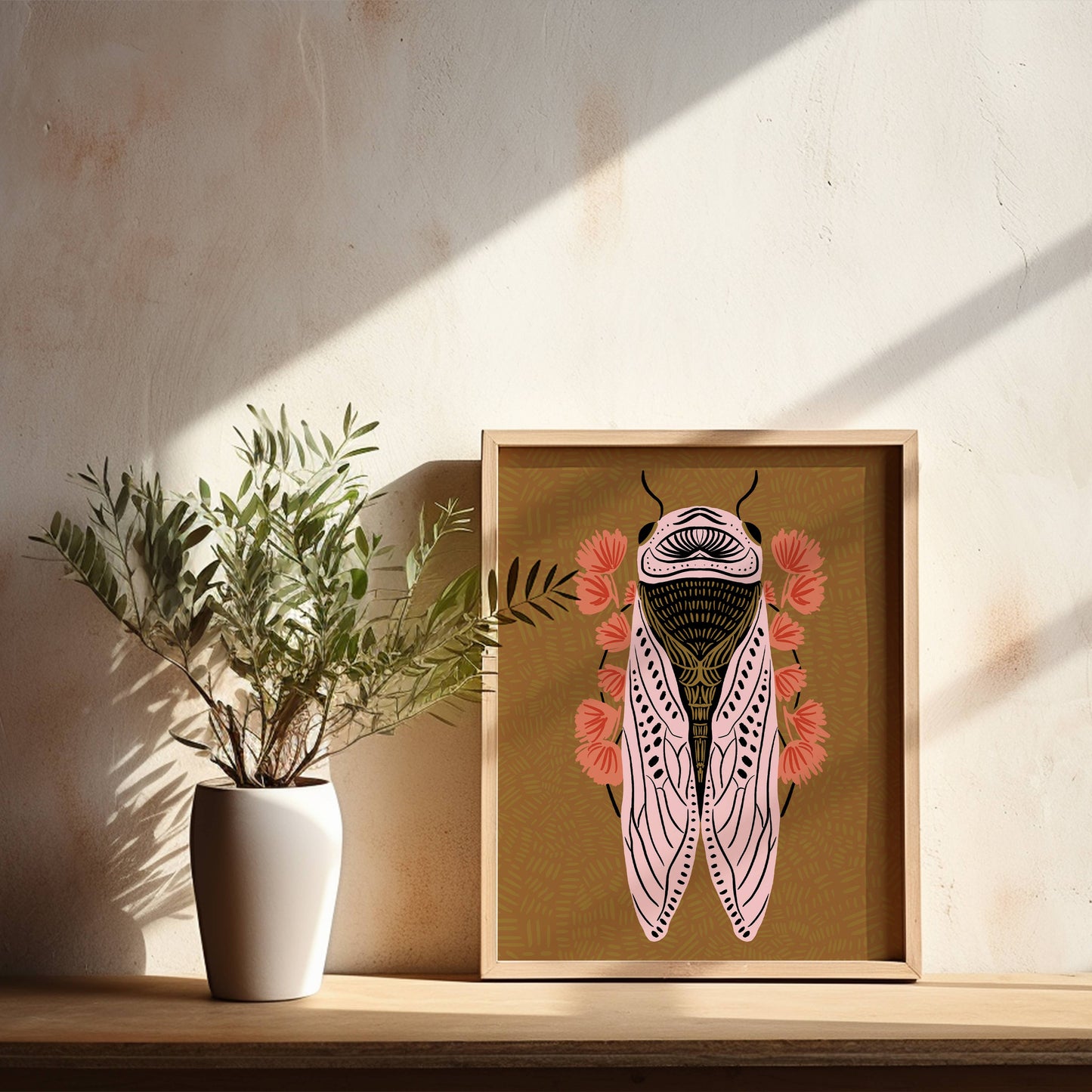 Tara Reed - Cicada 8" x 10" Art Print