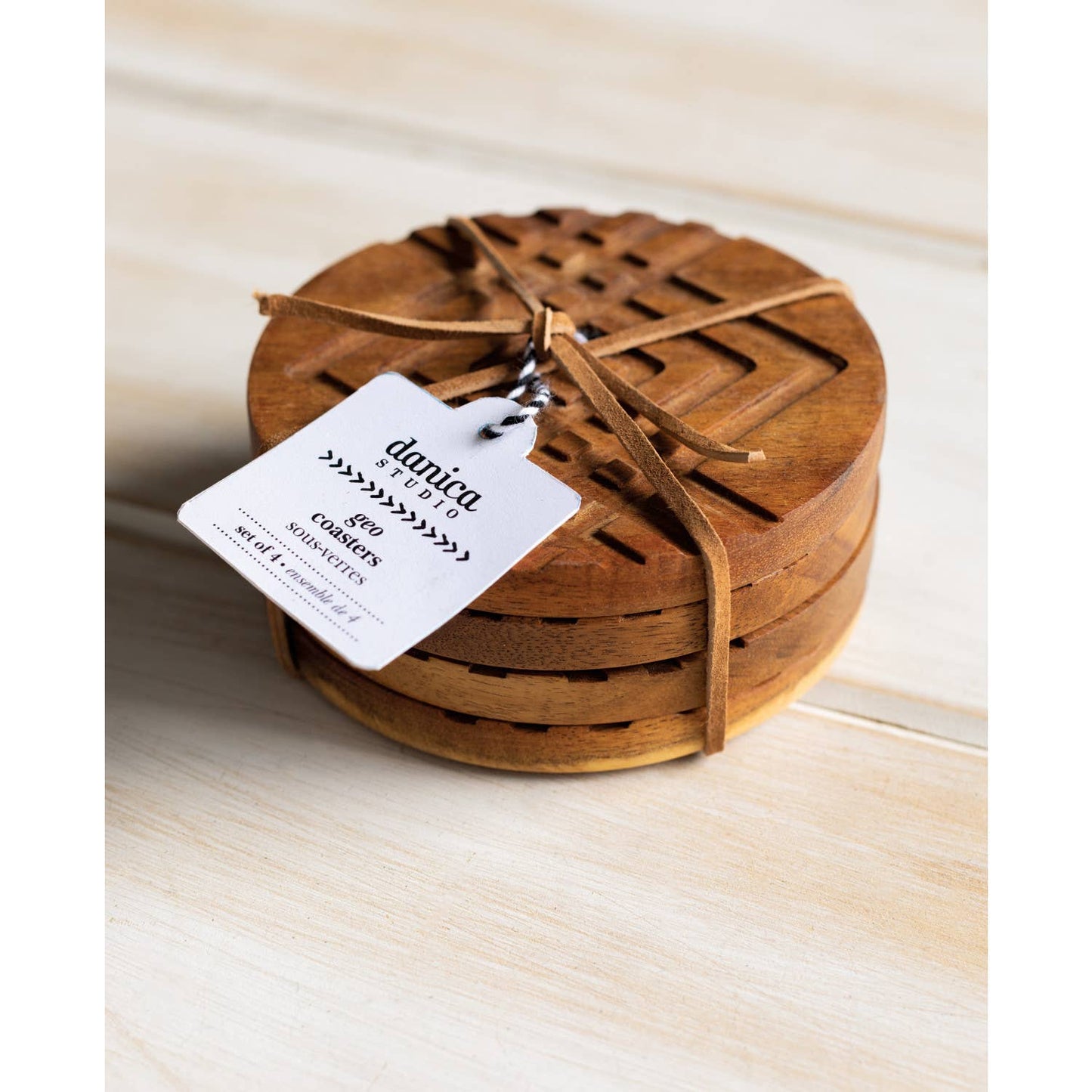 Geo Coaster Set of 4