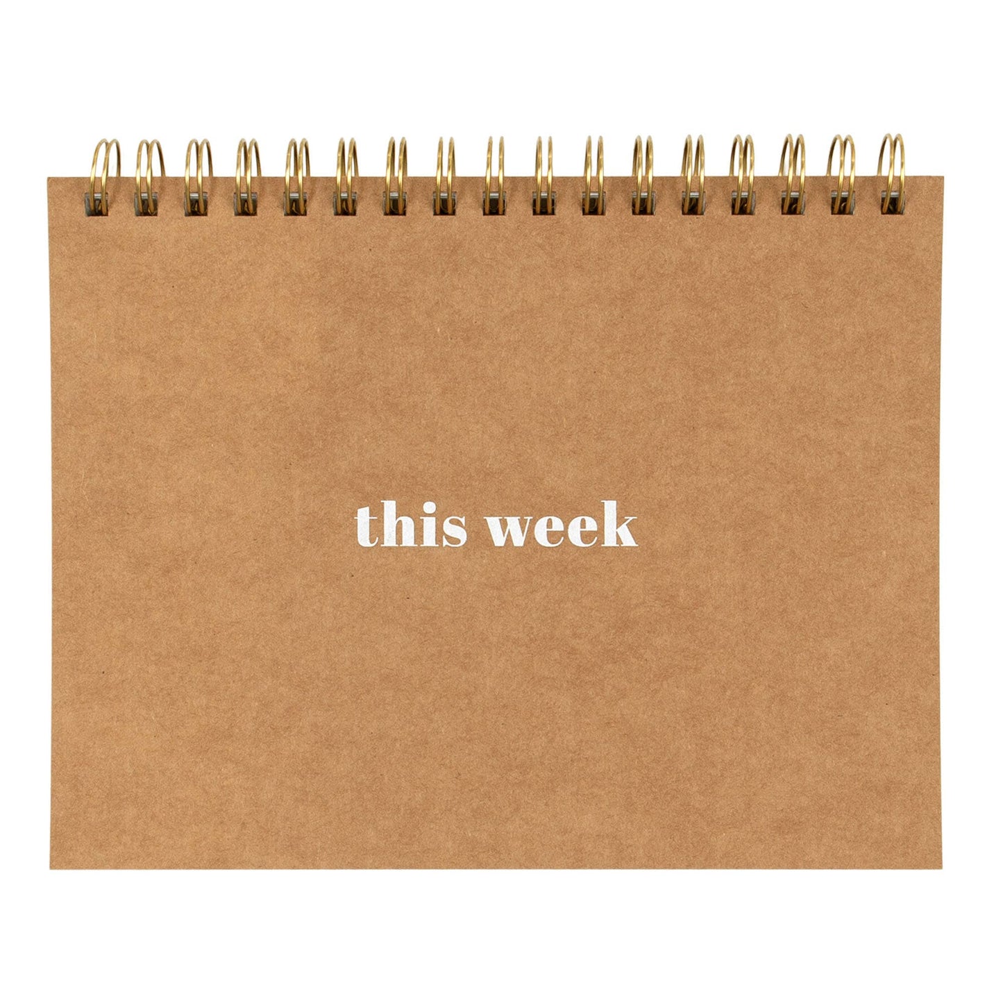 This Week - Spiral Weekly Planner
