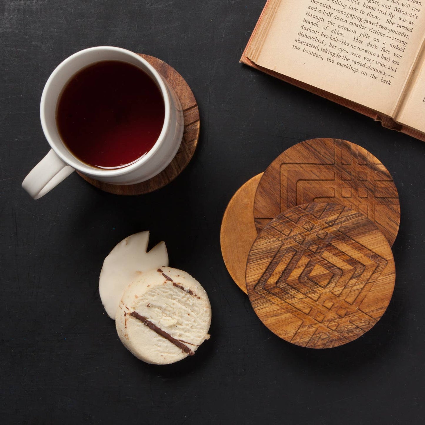 Geo Coaster Set of 4