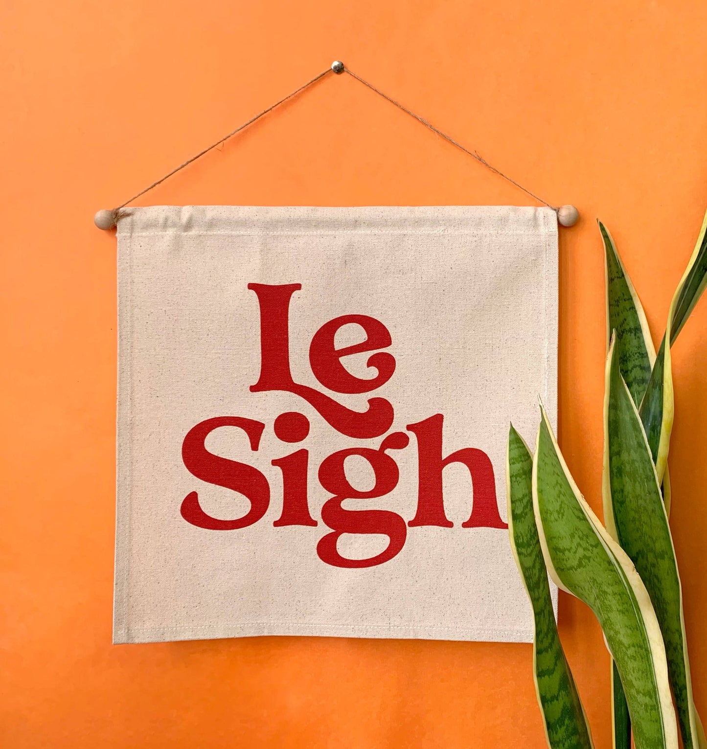 Le Sigh Wall Banner