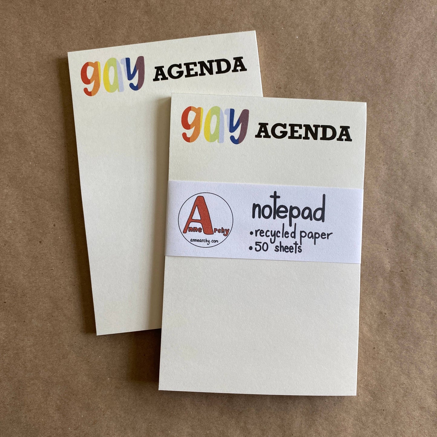 Gay Agenda Notepad