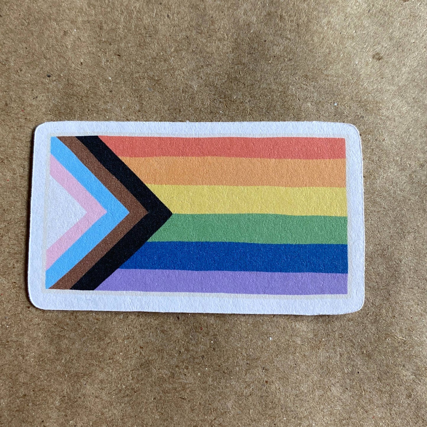 Progress Pride Flag Sticker