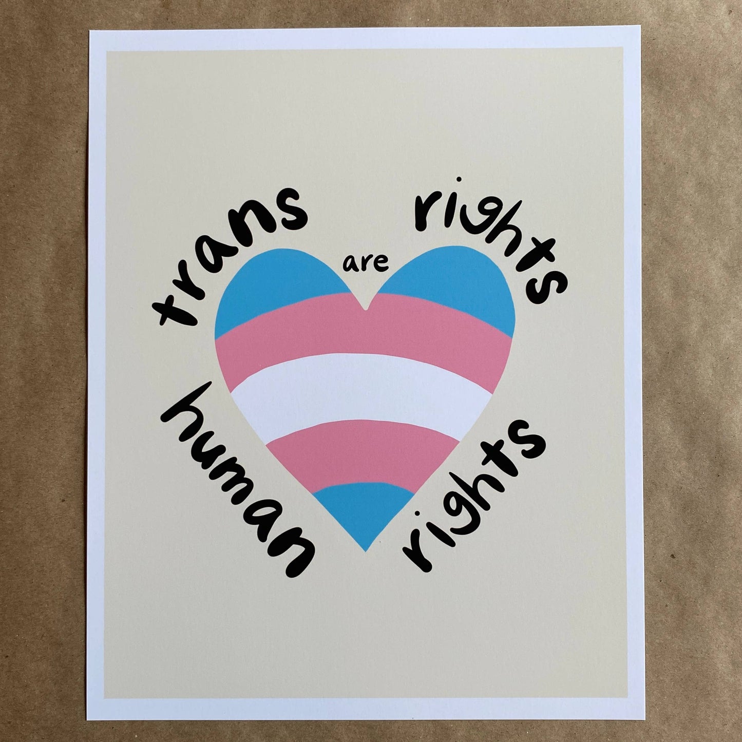 Trans Rights are Human Rights Print