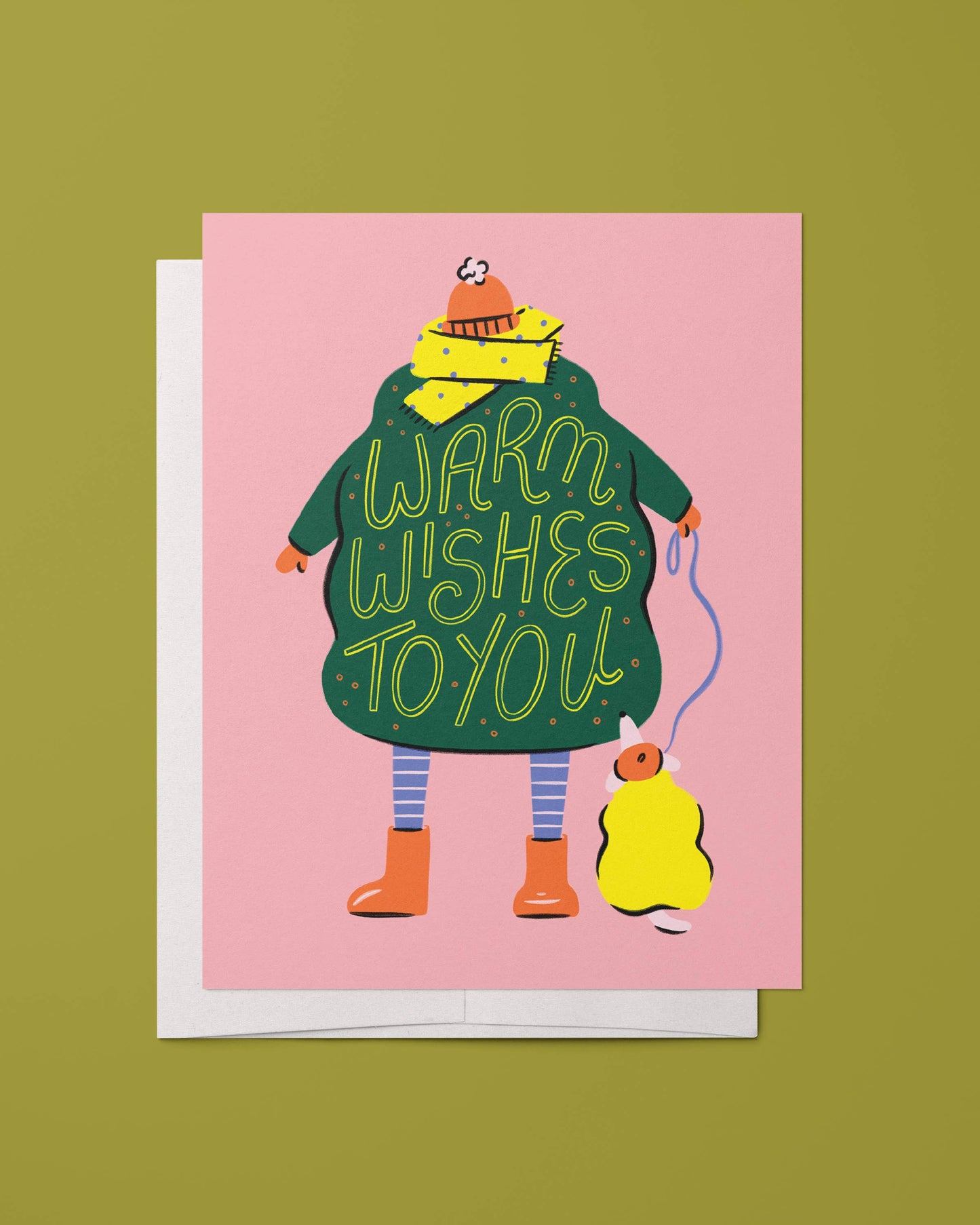 Olivia Faye Co - Warm Wishes Christmas Greeting Card