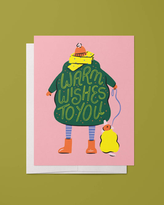 Olivia Faye Co - Warm Wishes Christmas Greeting Card