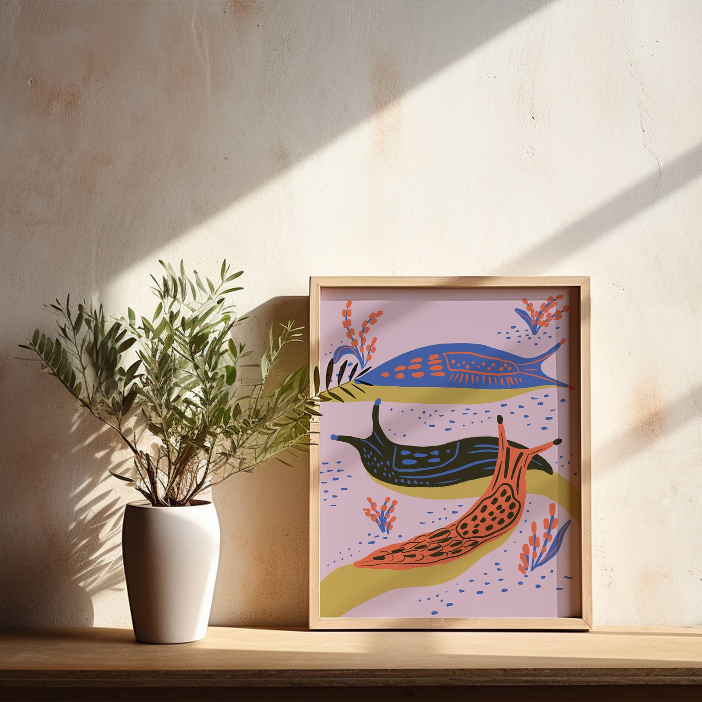 Tara Reed - Slugs! 8" x 10" Art Print