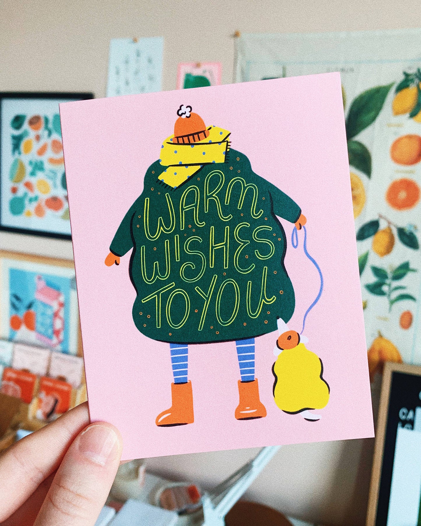 Olivia Faye Co - Warm Wishes Christmas Greeting Card