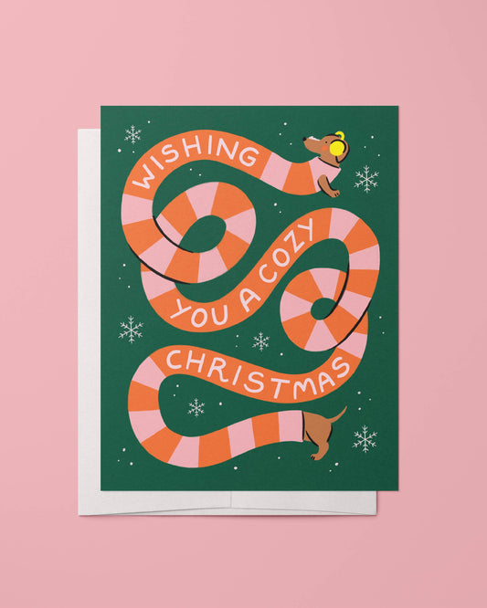 Olivia Faye Co - Long and Cozy Christmas Greeting Card