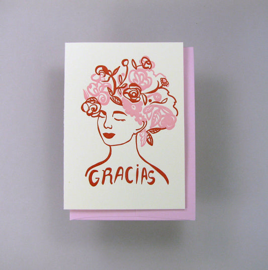Wolf & Wren Press - Gracias Woman-thank you