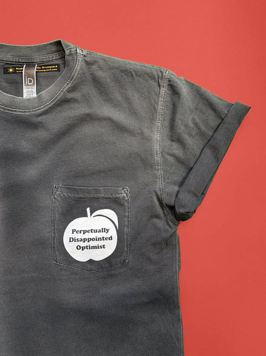 MBMB - Perpetually Disappointed Optimist Pocket Tee - Unisex: M