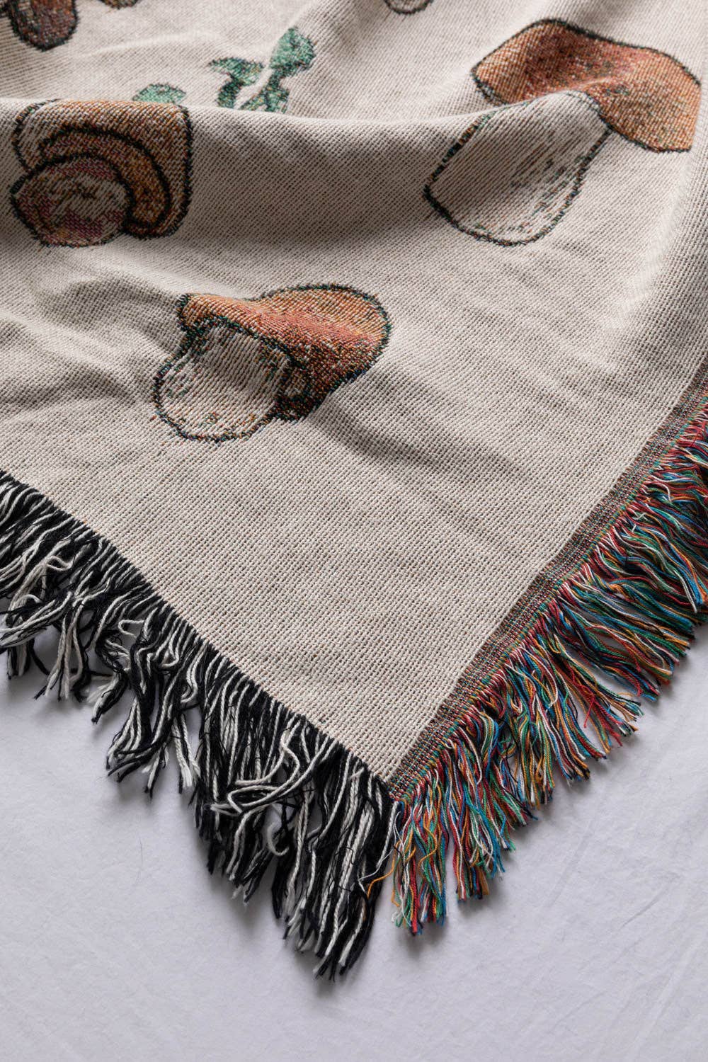 Mushroom Throw Blanket