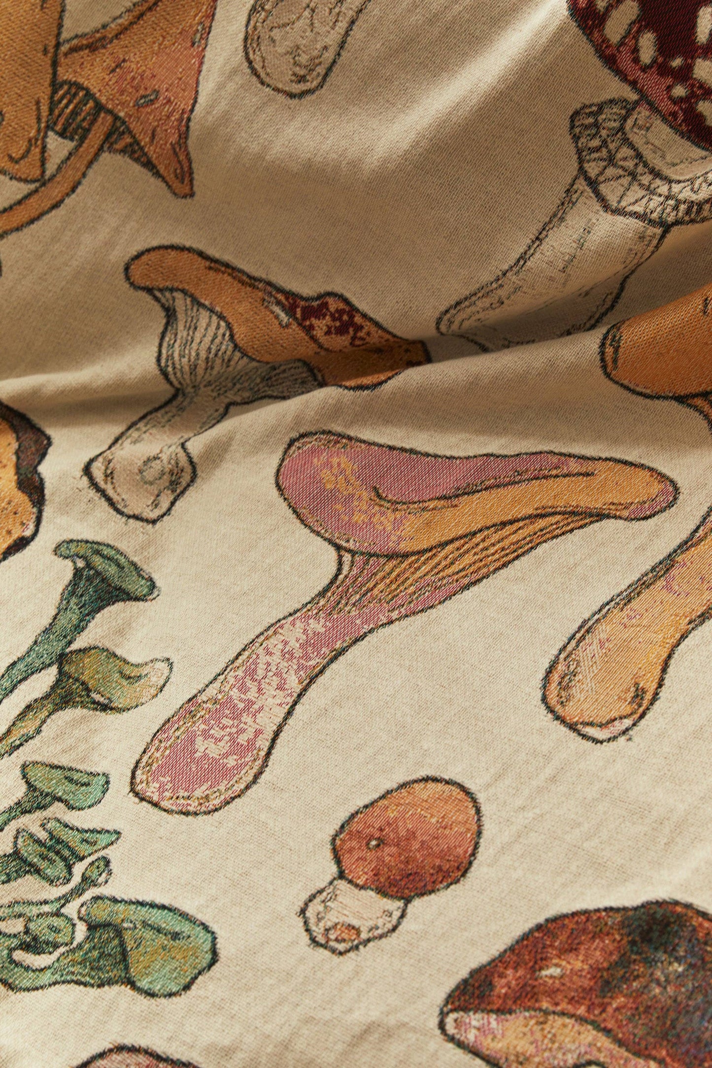 Mushroom Throw Blanket