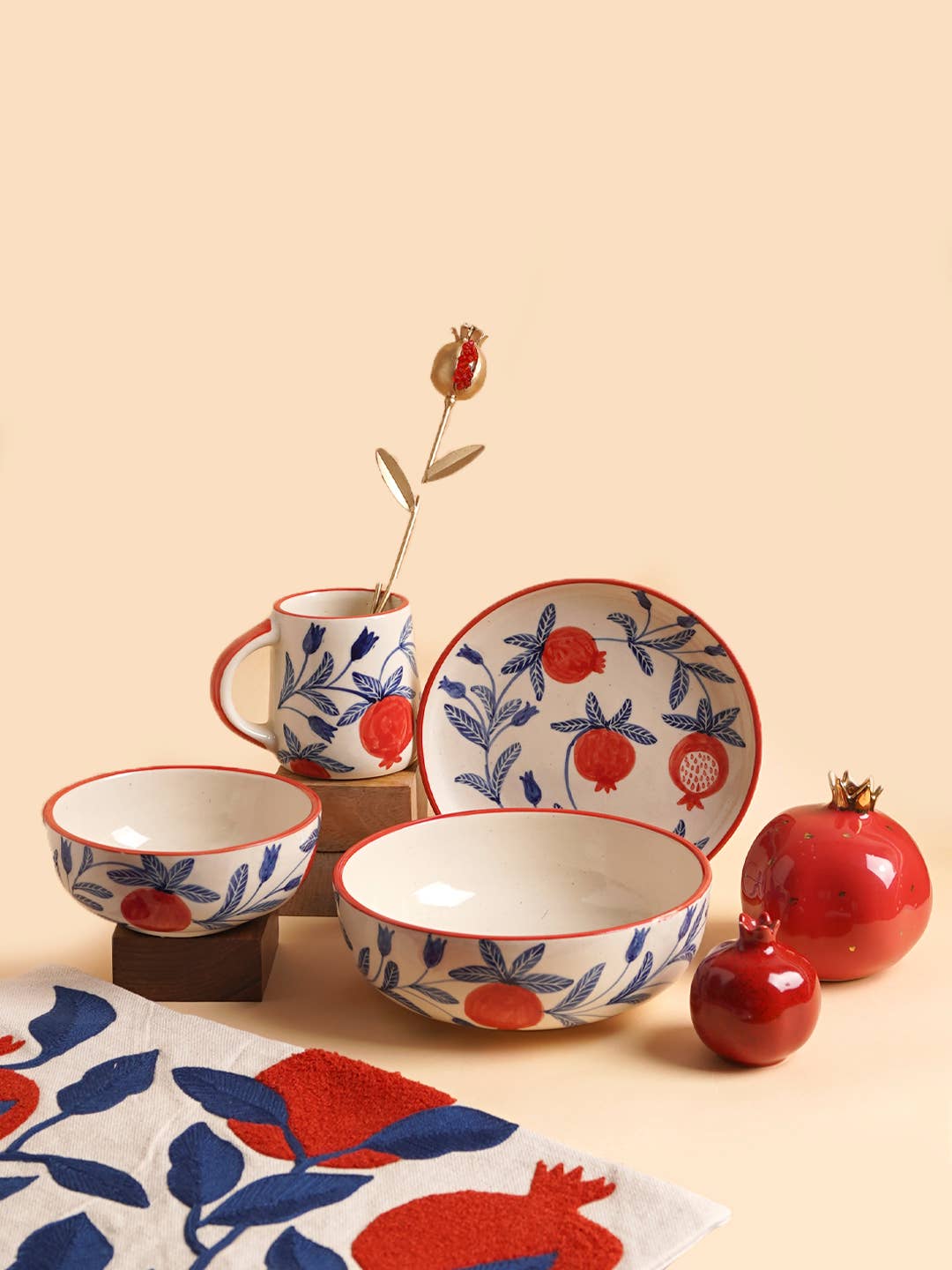 Pomegranate Plate