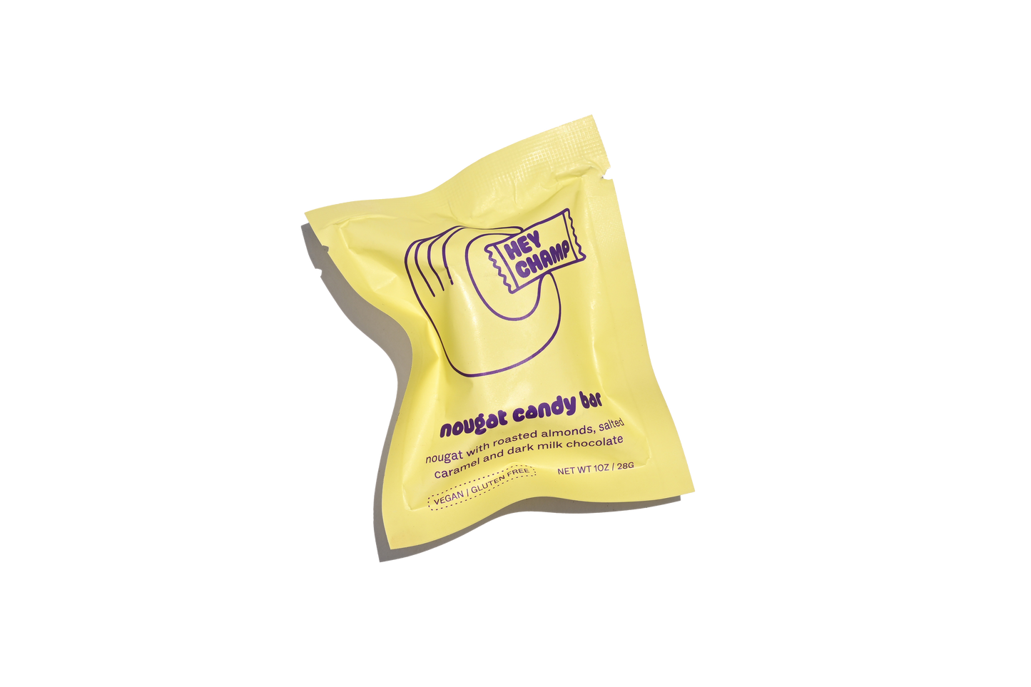 Nougat Chocolate Bar | Hey Champ