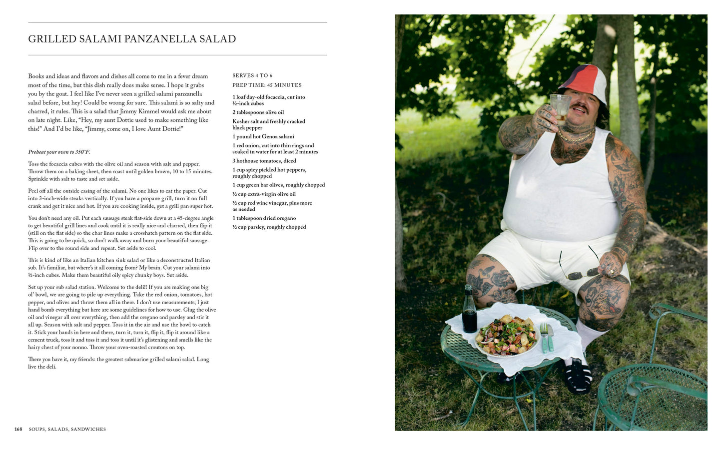 Soups, Salads, Sandwiches | a Cookbook by Matty Matheson
