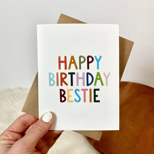 Big Moods - Bestie Birthday Card