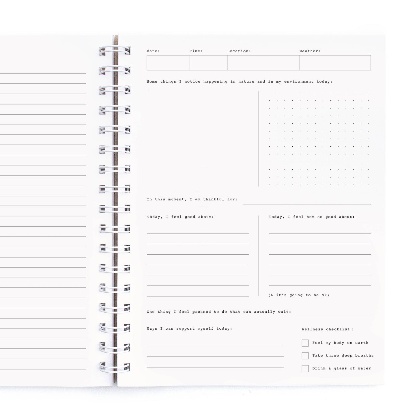 Worthwhile Paper - Slow Down Guided Journal