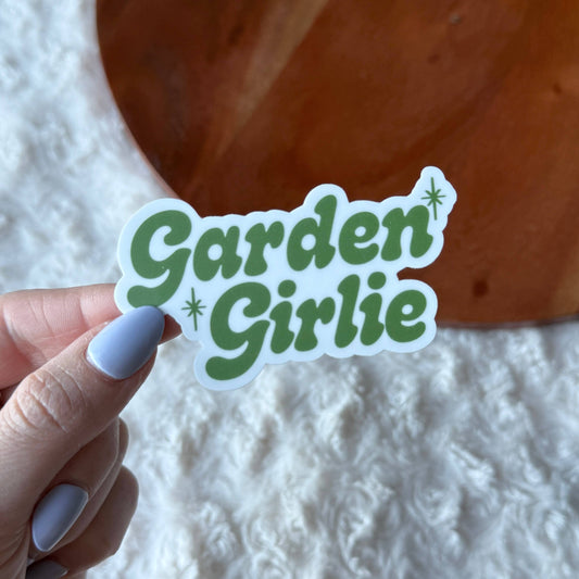 Big Moods - Garden Girlie Text Sticker