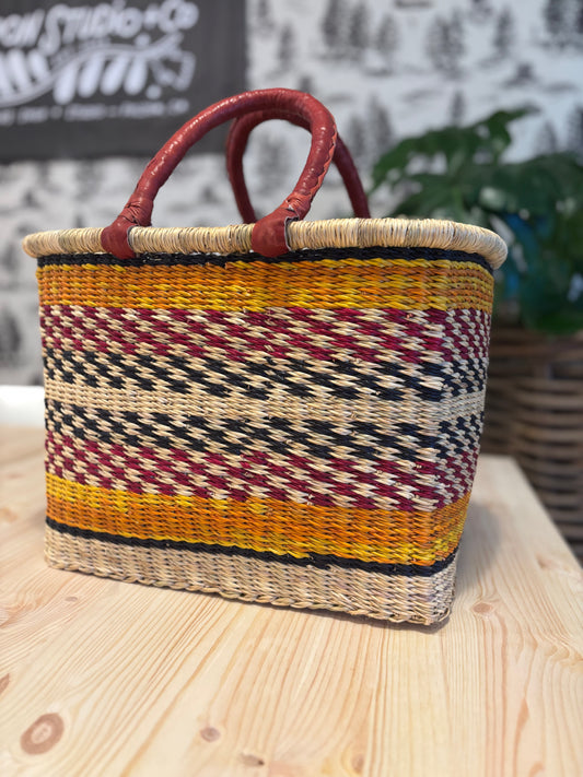 Farmer's Market Basket Bag | Mateko's Portico