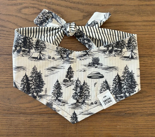 wholesale custom reversible pet bandana