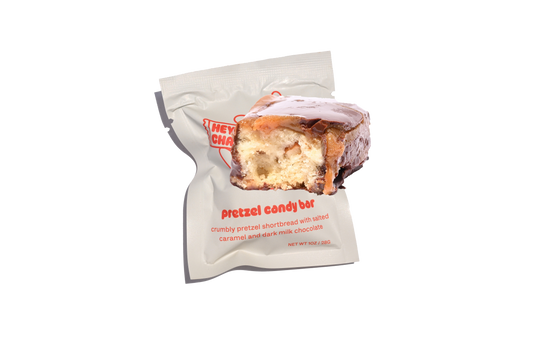 Pretzel Shortbread Chocolate Bar | Hey Champ