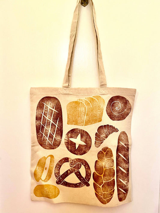 Keiko Hayner Illustrations - Bread Tote Bag