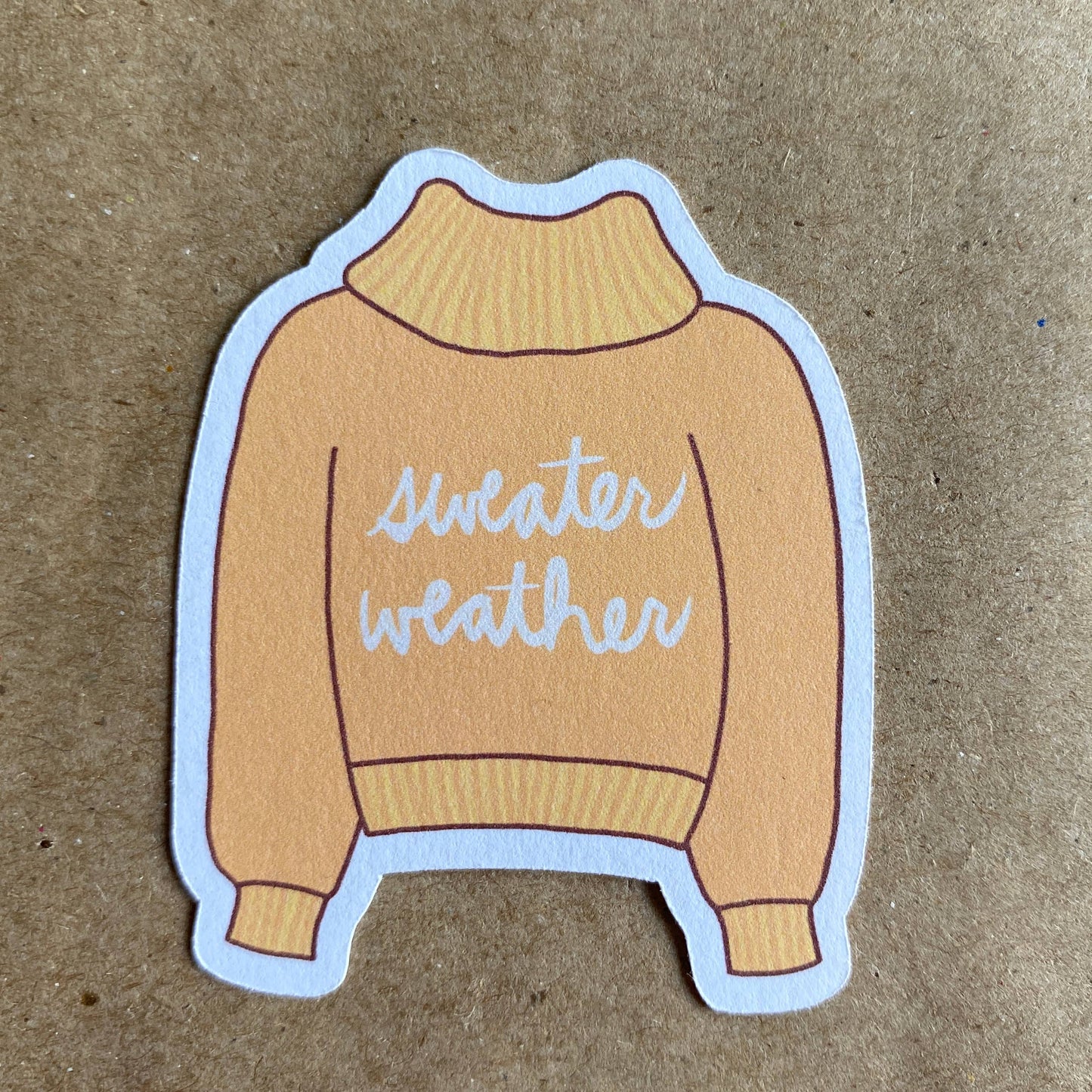AnneArchy - Sweater weather sticker