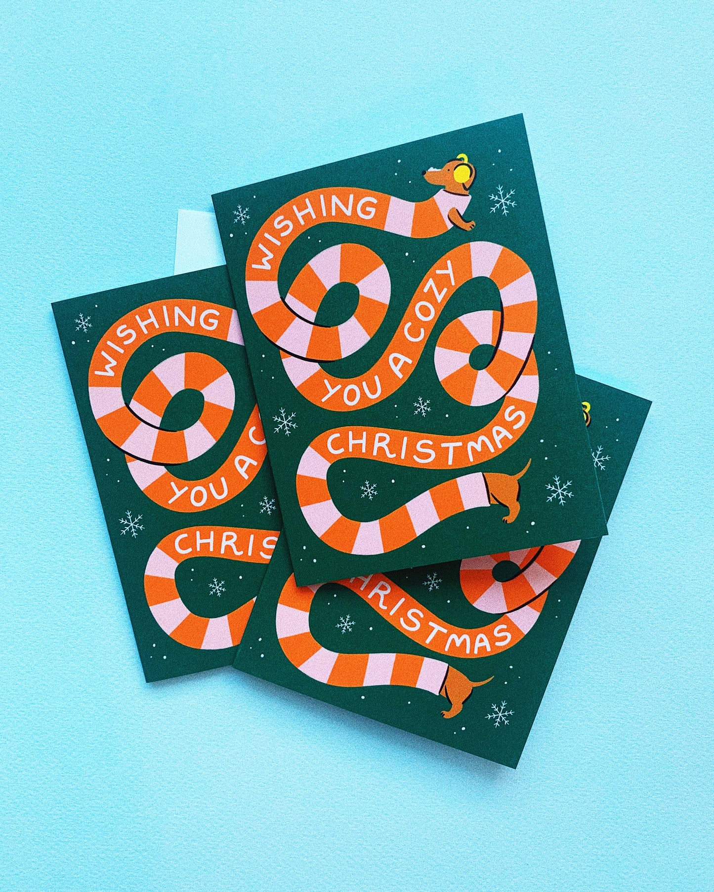 Olivia Faye Co - Long and Cozy Christmas Greeting Card