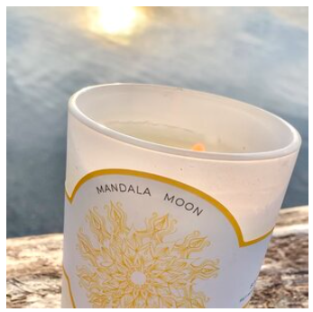 Citrus Kiss Candle | Mandala Moon