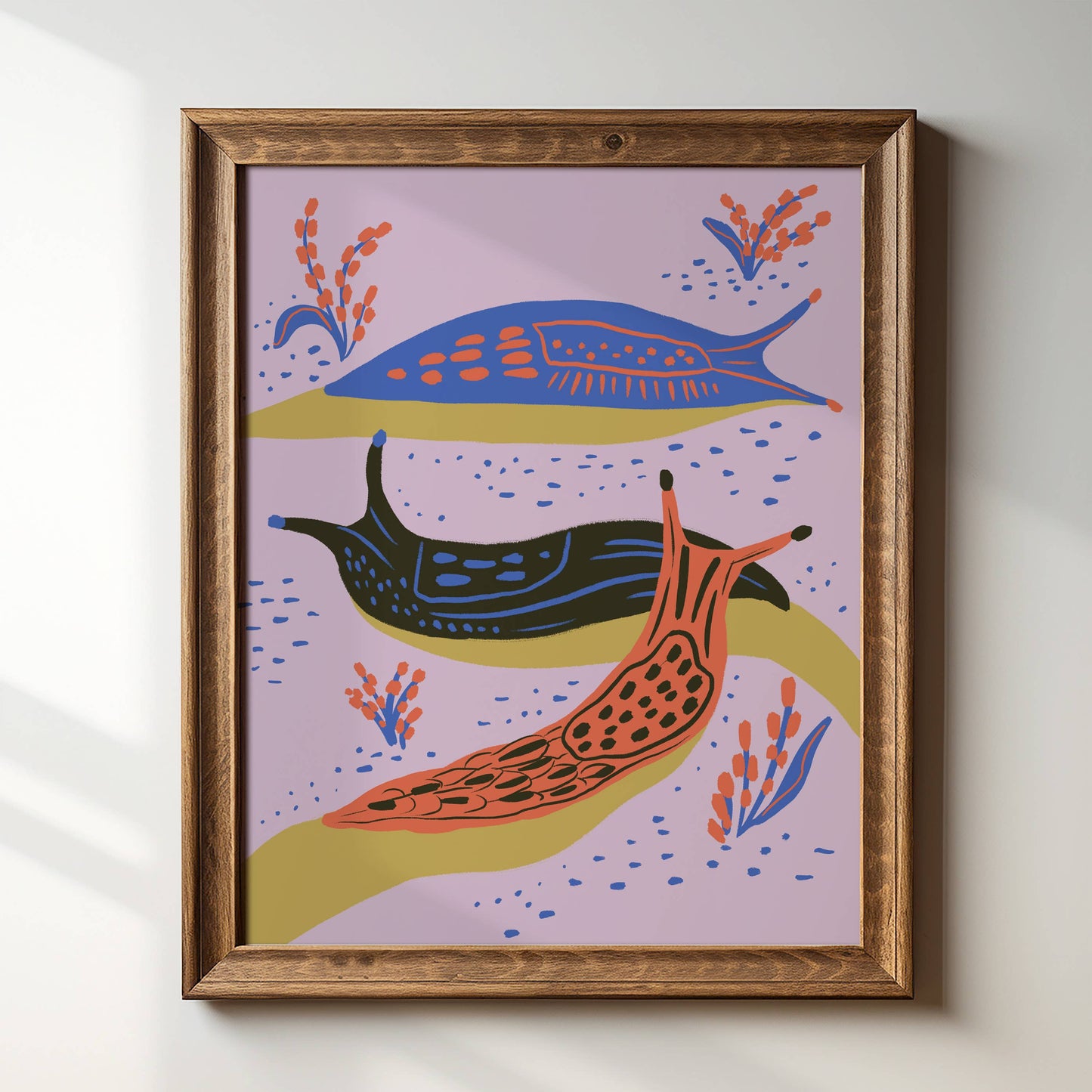 Tara Reed - Slugs! 8" x 10" Art Print